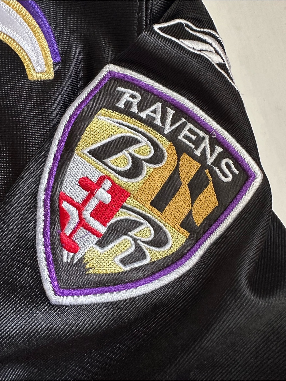 Reebok Ray Lewis Ravens 52 Black NFL Players Jersey Size 48 Large - Picture 9 of 12